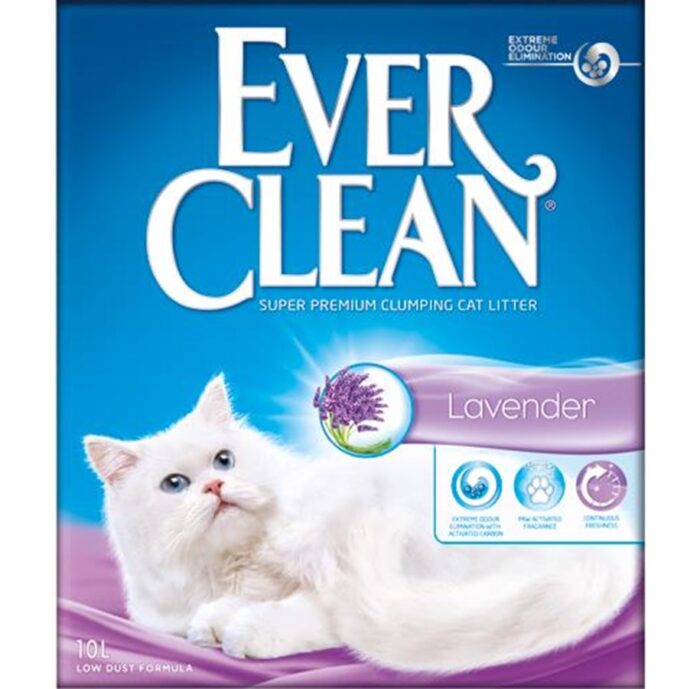 Ever Clean Fresh Lavendel 10l Kattsand