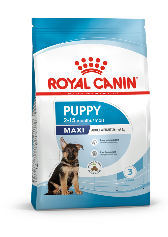 Royal Canin MAXI Puppy Torrfoder för hundvalp 4 kg