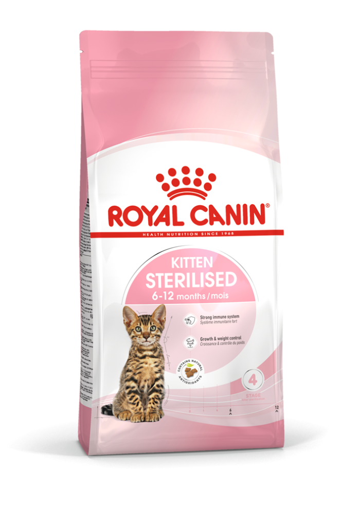 Royal Canin Kitten Sterilised Kitten Torrfoder för kattunge 2 kg
