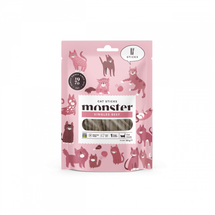 Monster Cat Sticks - Beef