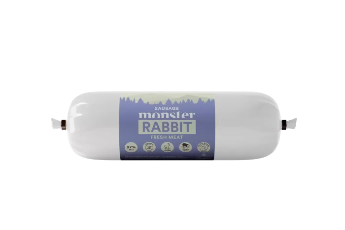 Monster Dog Sausage Rabbit 400g