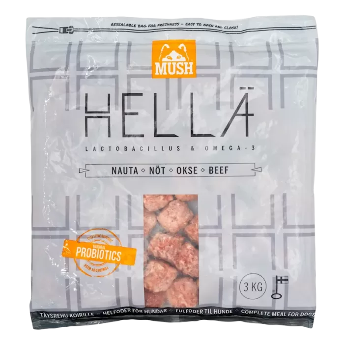 Mush Hellä Nöt 3 kg