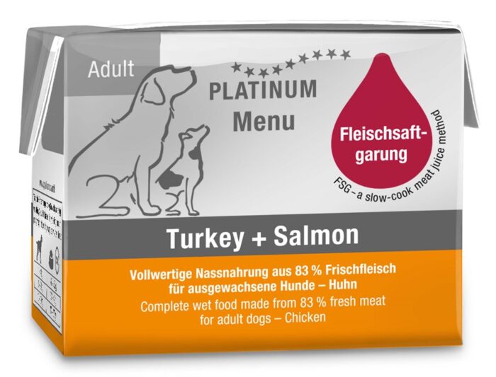 Platinum MENU Turkey+Salmon 90 g