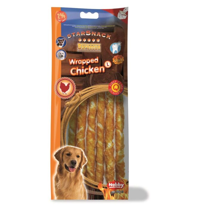 StarSnack Wrapped Chicken, L 144g 15cm