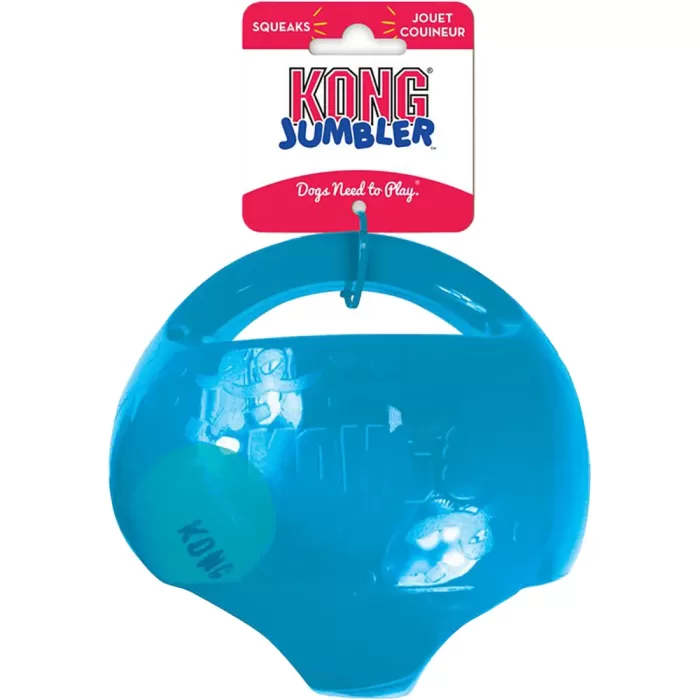 Kong Jumbler Ball L/xl Mix Färg Ø18cm