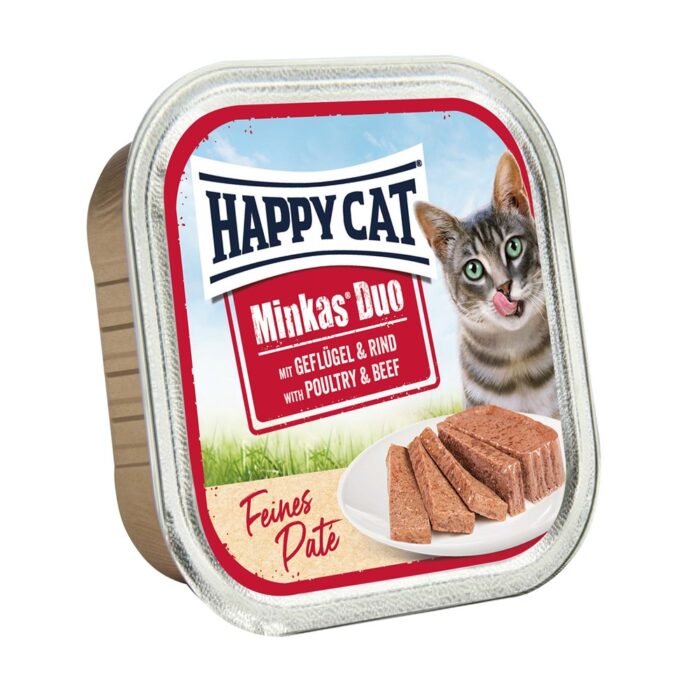 HC Minkas Duo Paté fågel & oxkött, 100 g