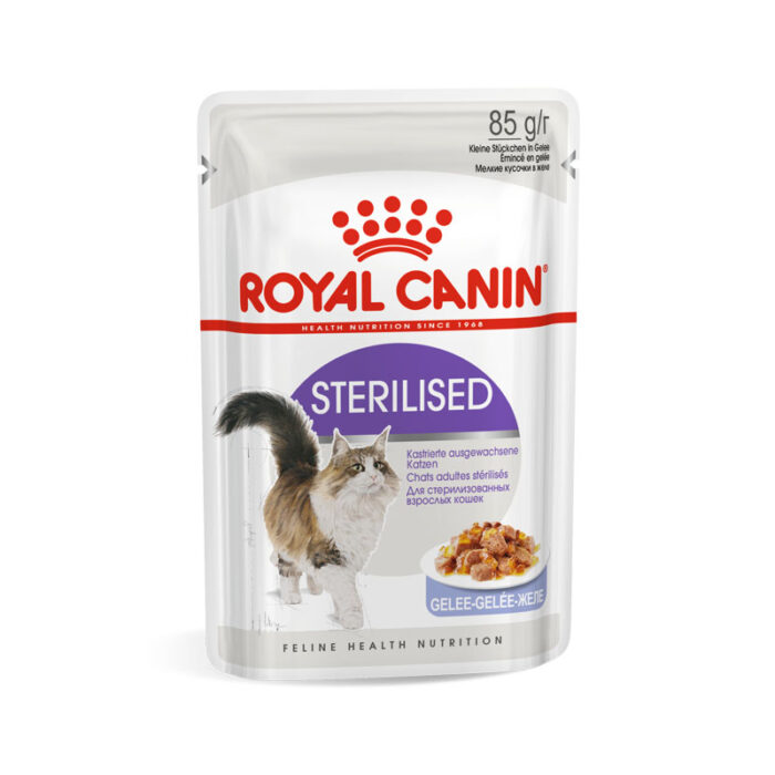 Royal Canin Sterilized Wet Cat Food in Jelly 85g