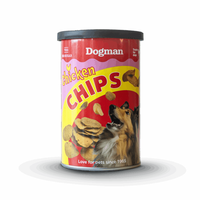 Dogman Chips med Kyckling 70g