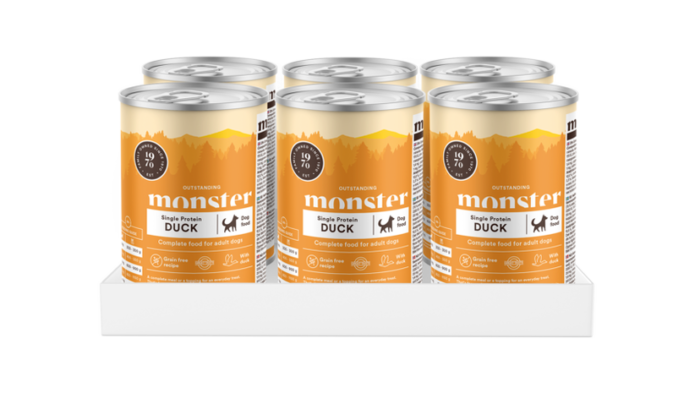 Monster Dog Adult Single Duck Burk 400 g