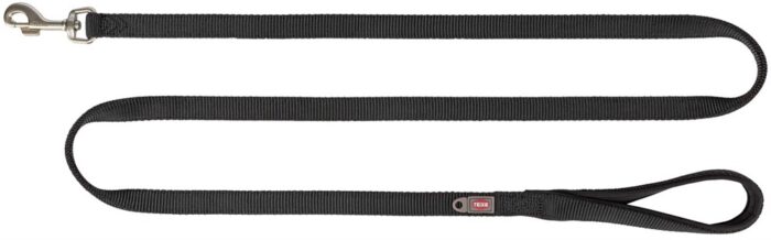 Premium koppel, XS: 1.80 m/10 mm, svart